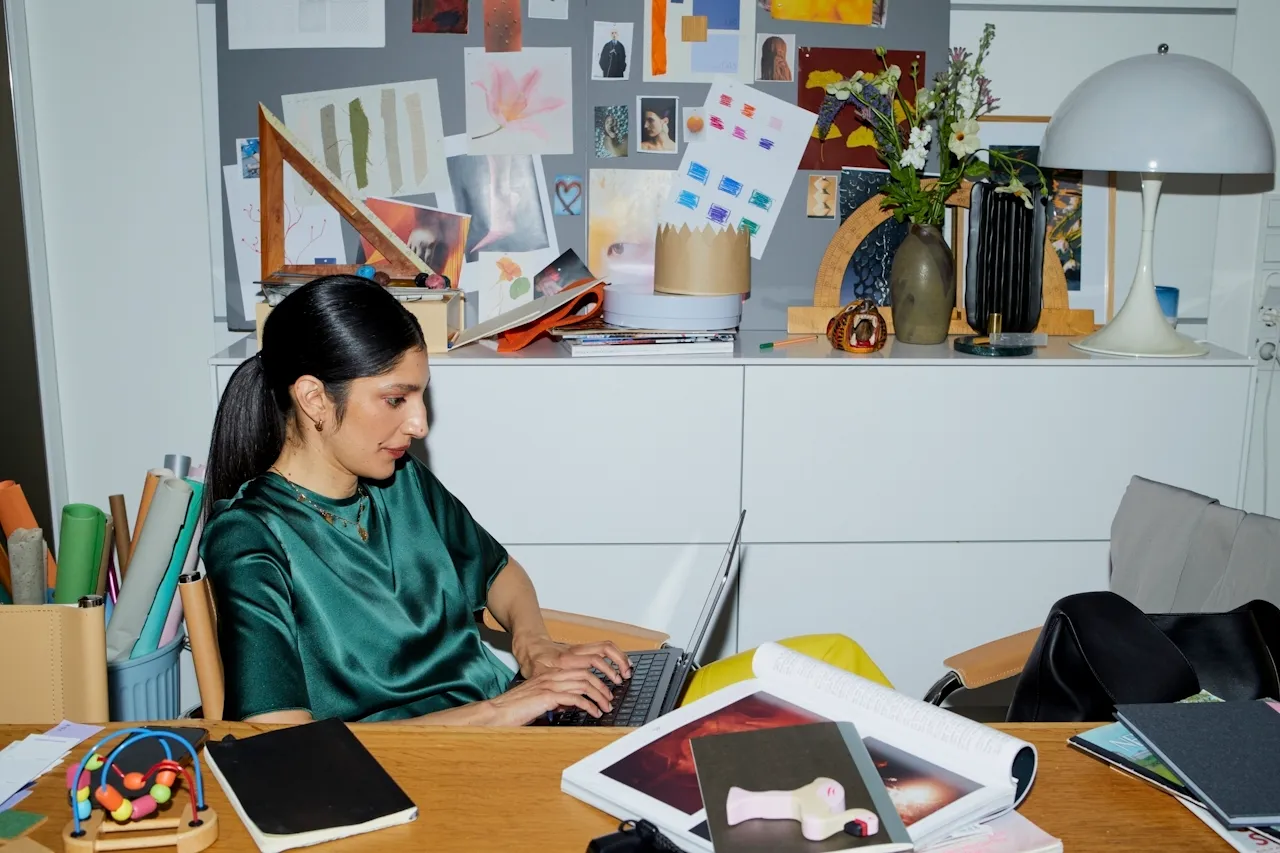 User working